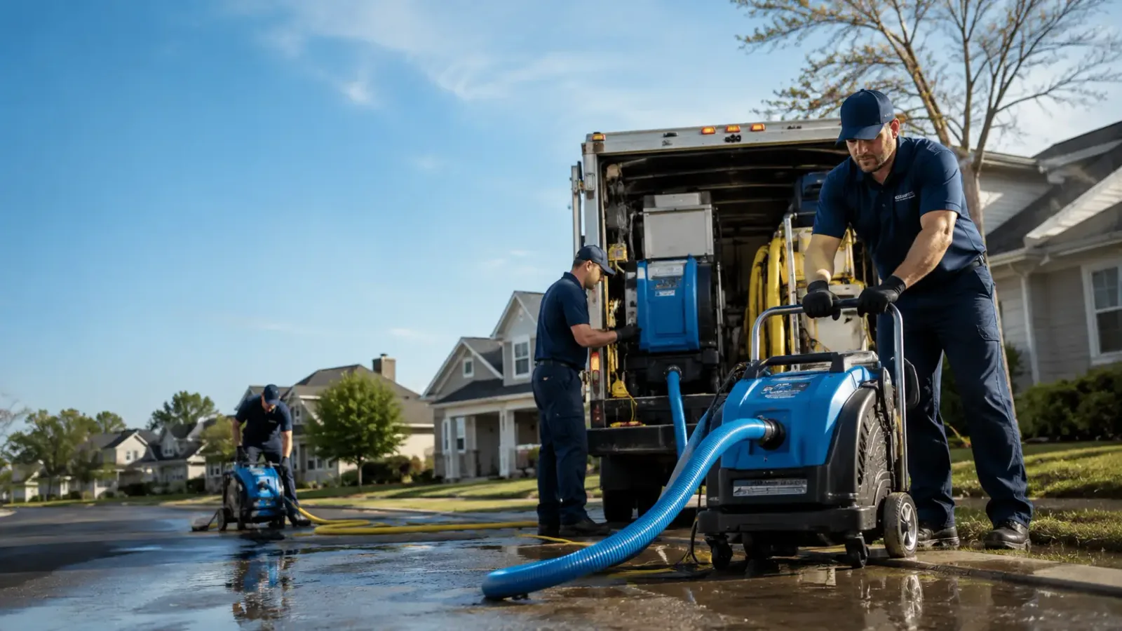 Flood Damage Cleanup in Houston, PA
